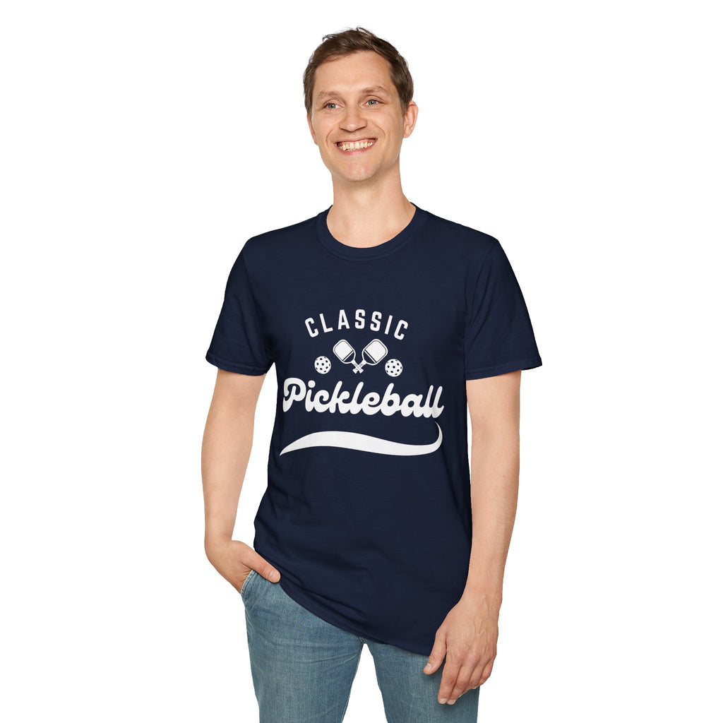 Classic Pickleball Unisex T-shirt | Relaxed Fit, Soft & Comfy Tee | Lightweight Activewear | Player Gift