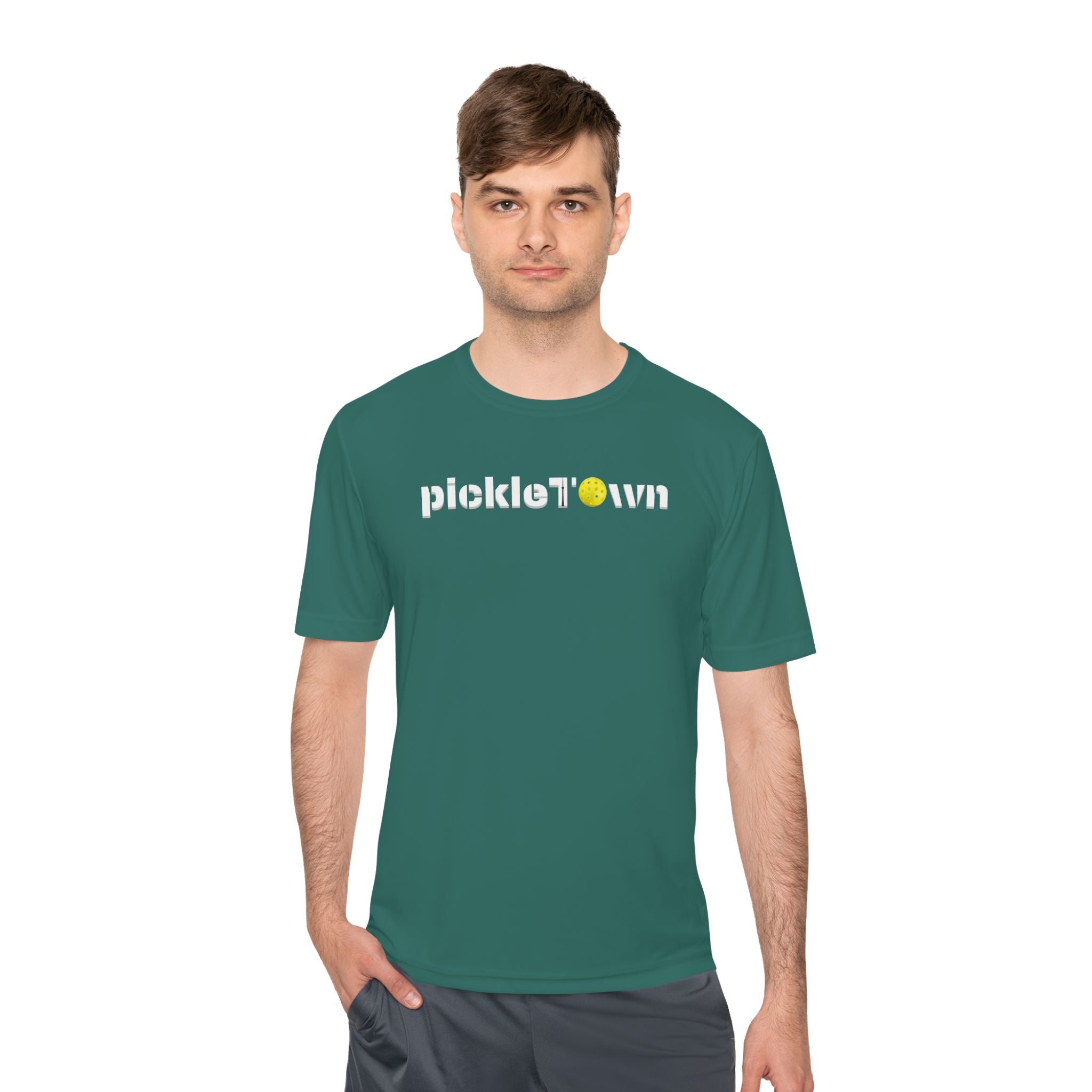 PickleTOwn T-Shirt: Toronto 6ix Pickleball Tee with CN Tower Design | Men's & Women's City Pride Sport Shirt l Cotton Tee