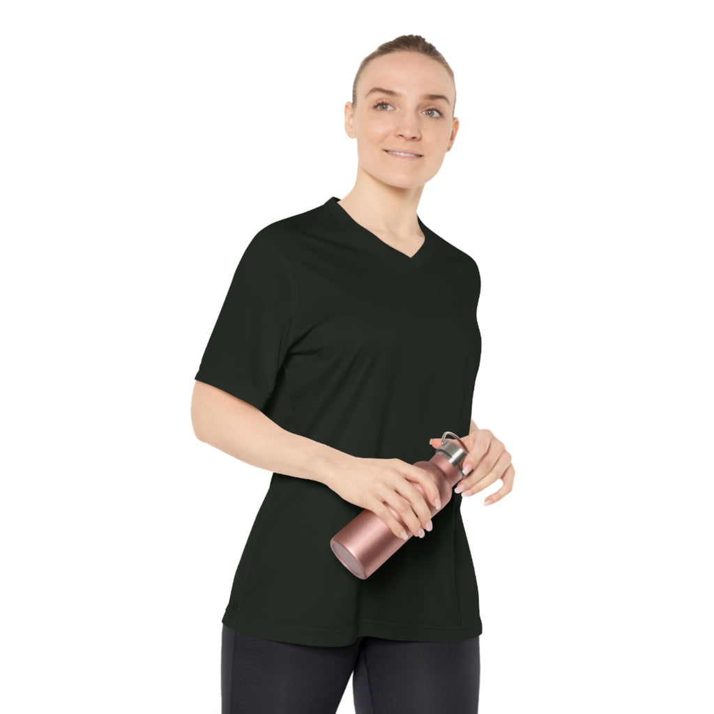 002 Pickleball Women's Performance V-Neck T-Shirt, Athletic Tee, Workout Top, Fitness Wear, Casual Sports Shirt, Activewear