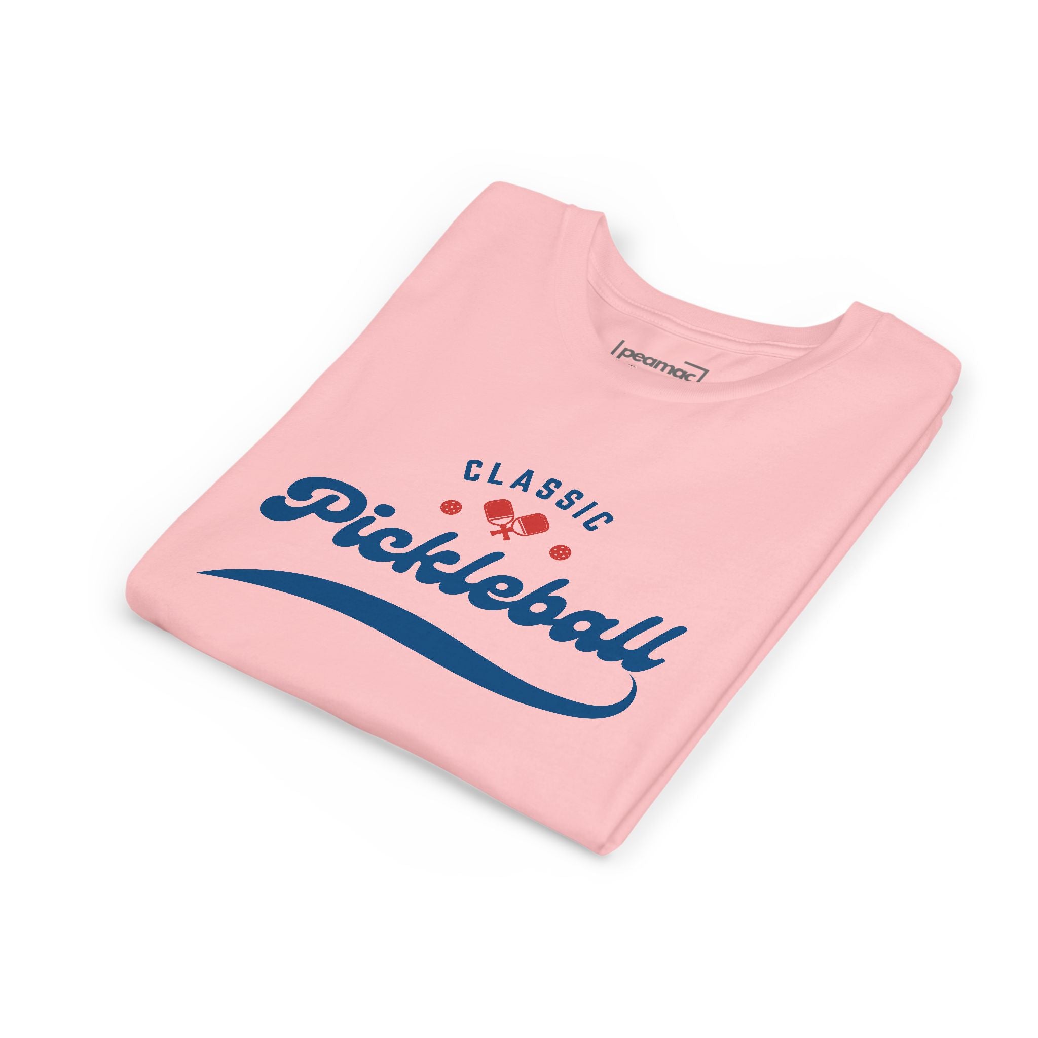 Youth Retro Classic Pickleball T-Shirt | Kids Sports Tee for Boys & Girls | Soft & Comfy