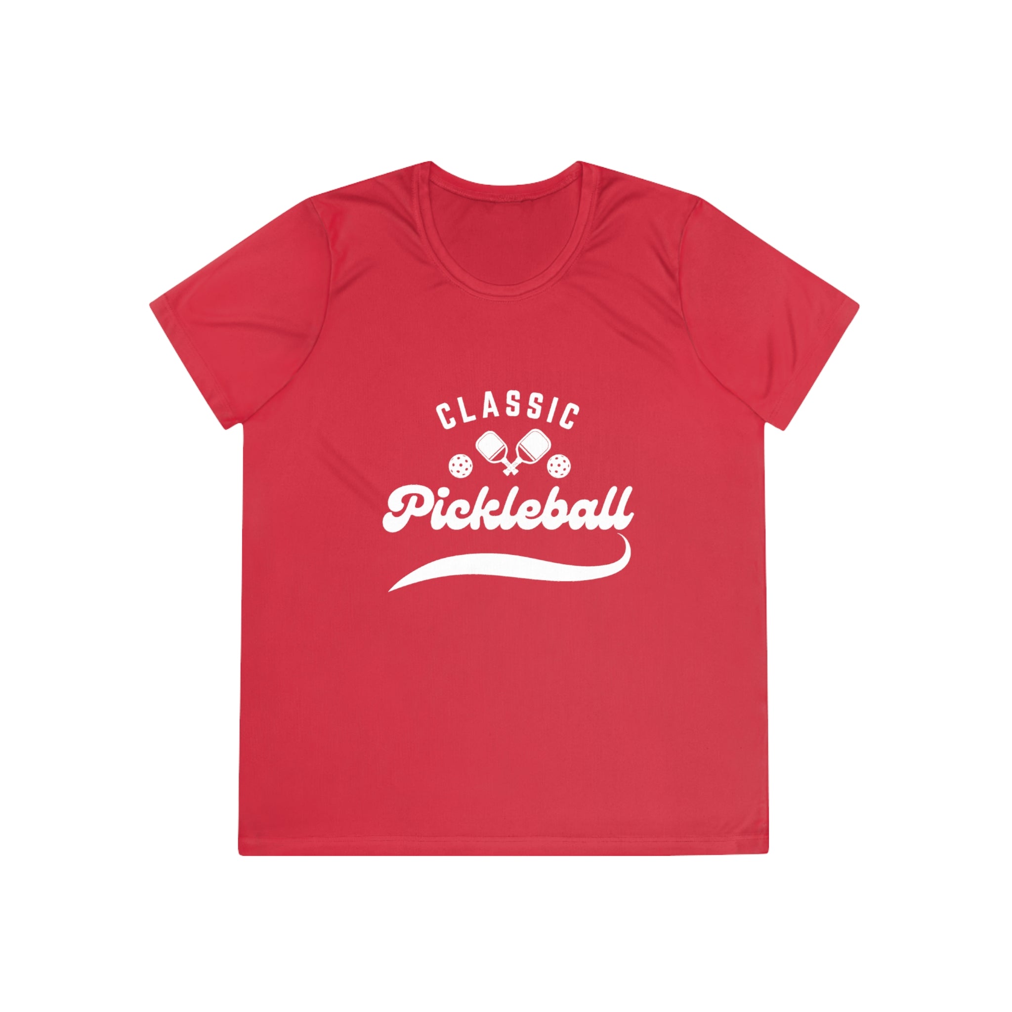 Women's Moisture Wicking Performance Classic Pickleball T-Shirt | Lightweight Activewear | Gift for Players & Friends