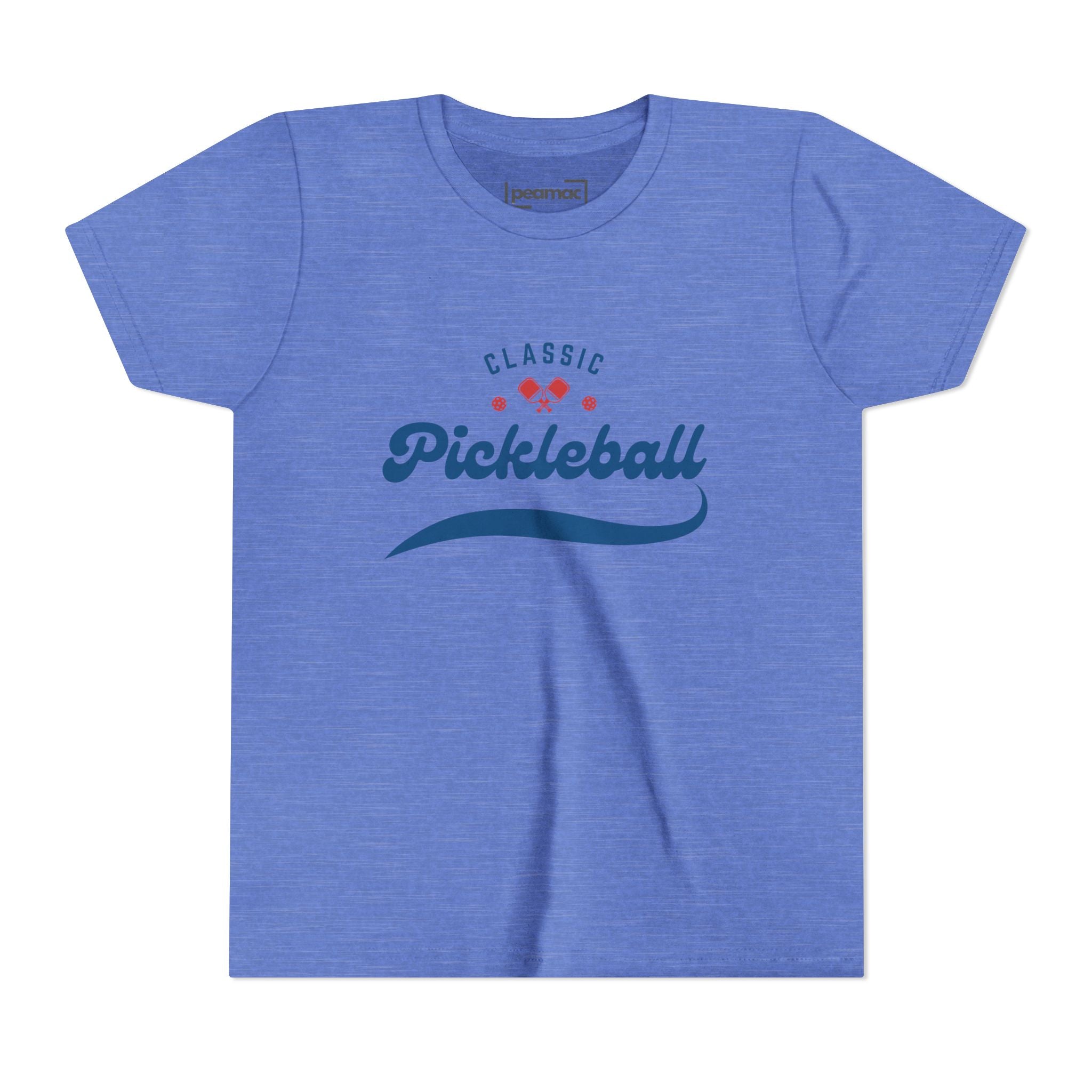 Youth Retro Classic Pickleball T-Shirt | Kids Sports Tee for Boys & Girls | Soft & Comfy