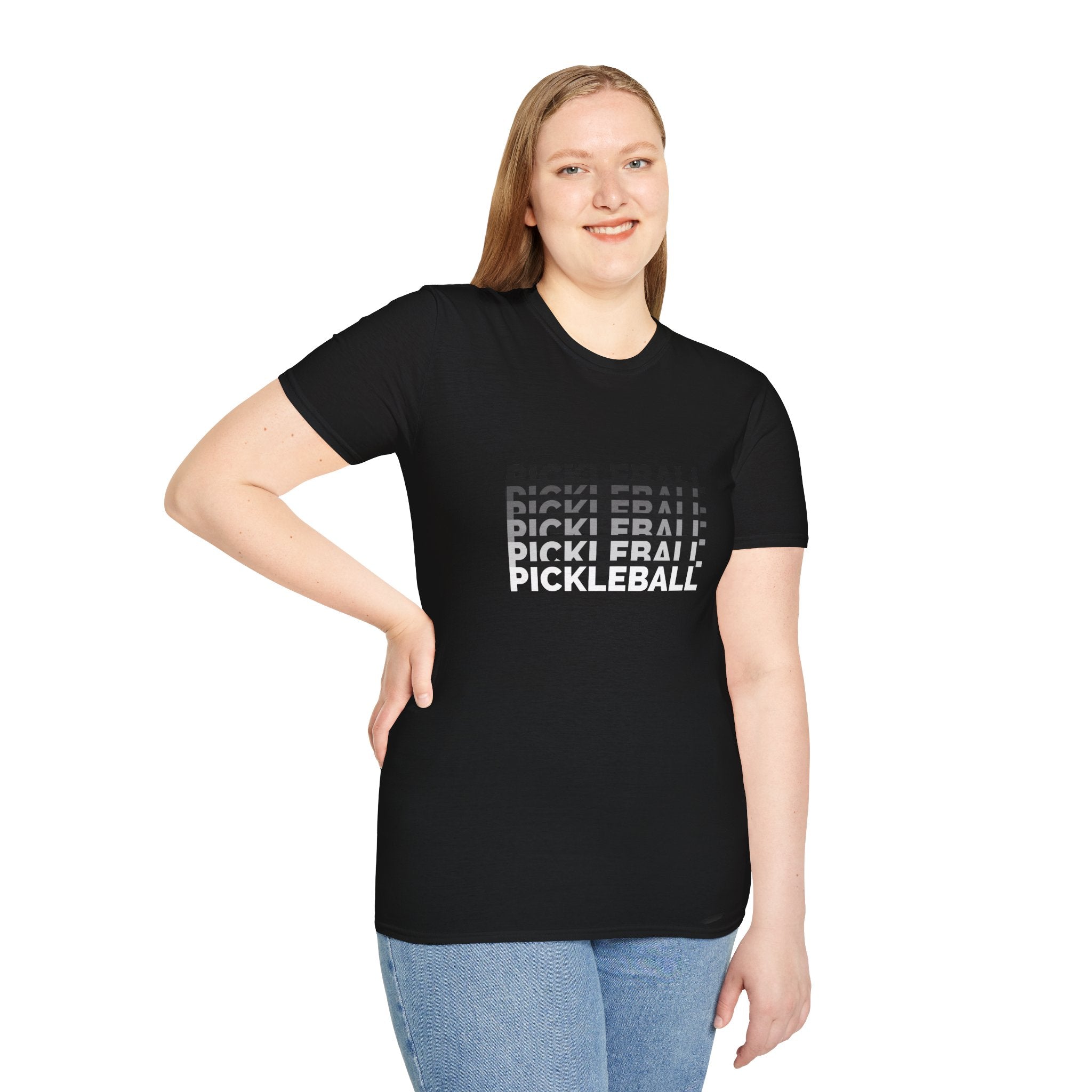 Pickleball! Pickleball! Pickleball! Unisex Softstyle T-Shirt