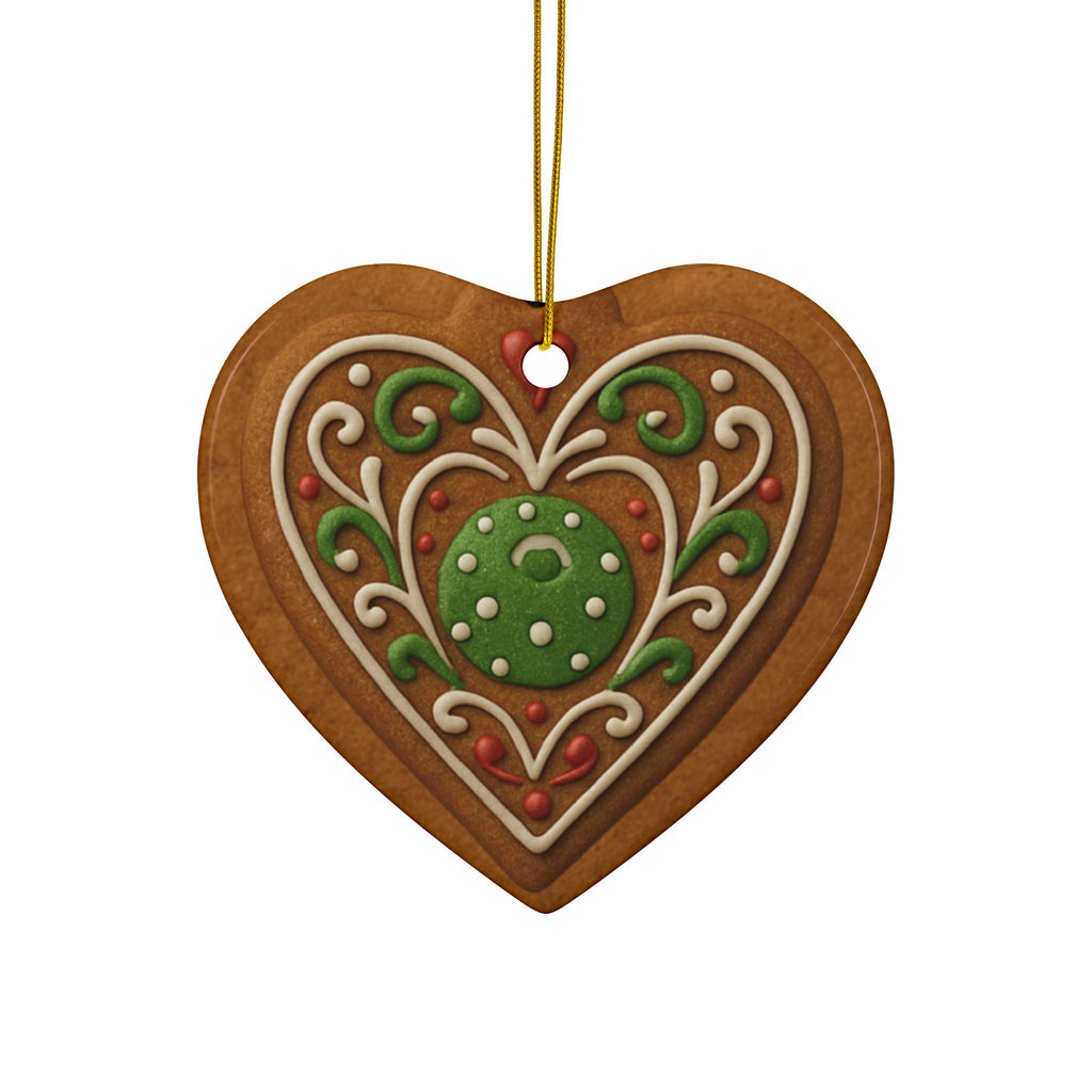 Pickleball Christmas Ornaments | Decorative Gingerbread Style | Festive Holiday Decor | Gift for Pickler Friends & Family