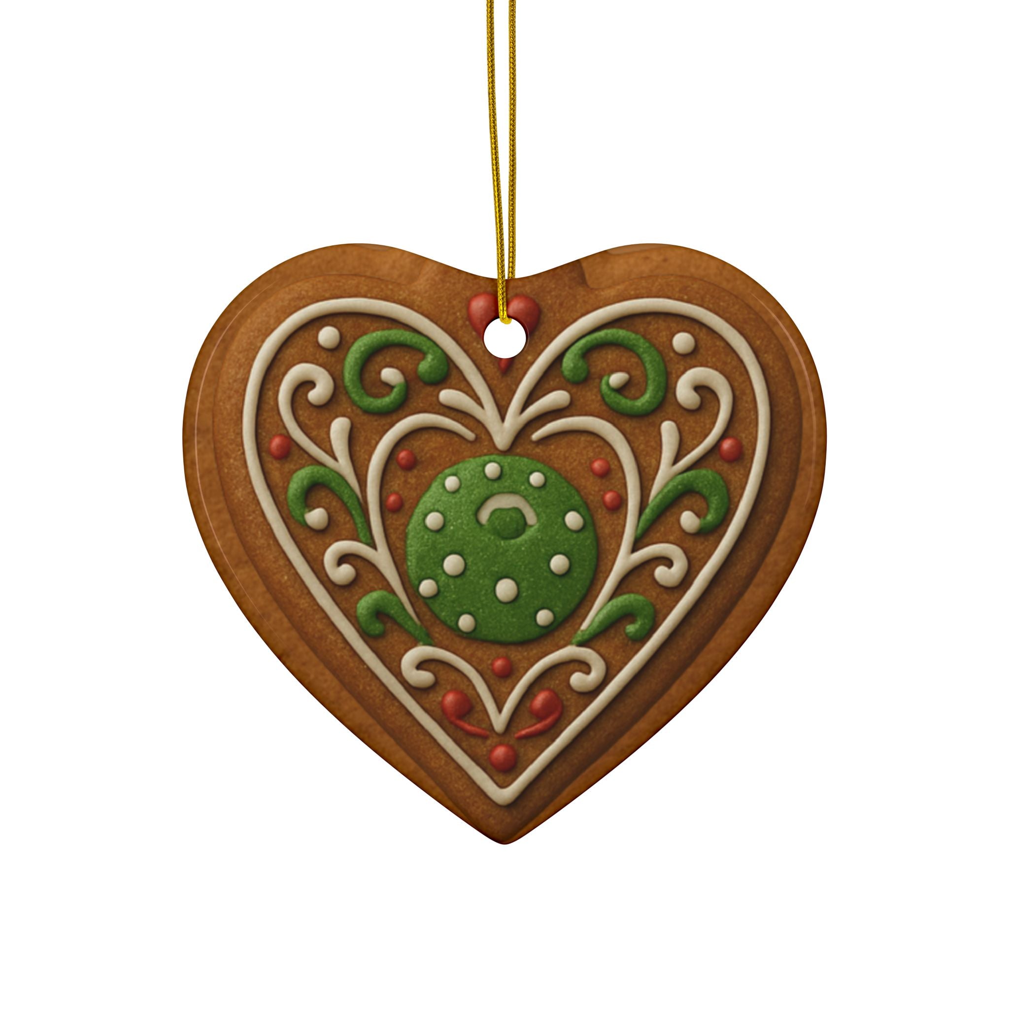 Pickleball Christmas Ornaments | Decorative Gingerbread Style | Festive Holiday Decor | Gift for Pickler Friends & Family