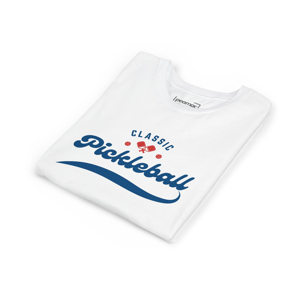 Youth Retro Classic Pickleball T-Shirt | Kids Sports Tee for Boys & Girls | Soft & Comfy