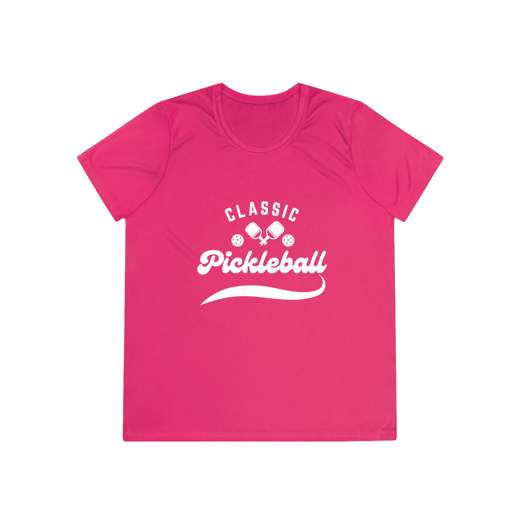 Women's Moisture Wicking Performance Classic Pickleball T-Shirt | Lightweight Activewear | Gift for Players & Friends