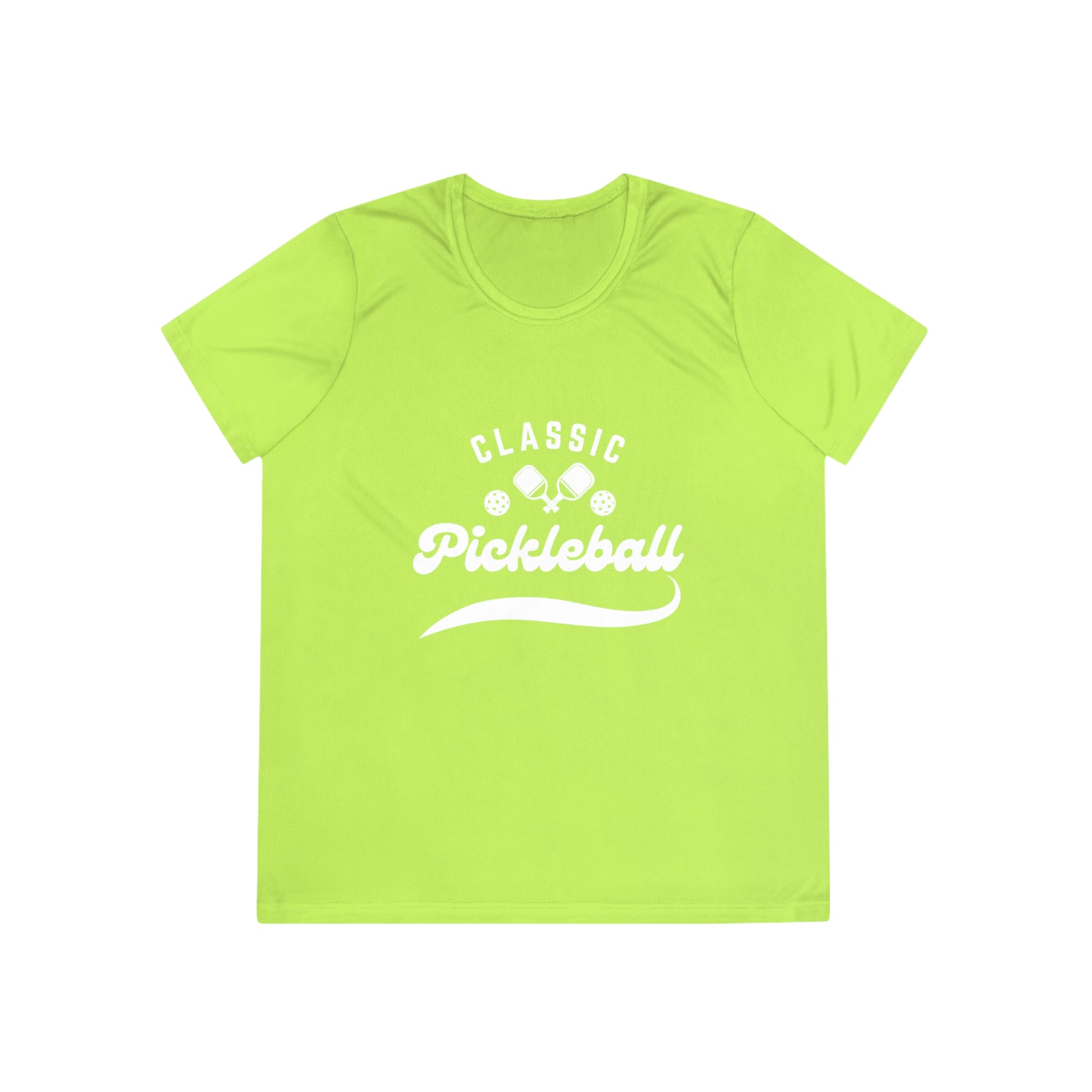 Women's Moisture Wicking Performance Classic Pickleball T-Shirt | Lightweight Activewear | Gift for Players & Friends