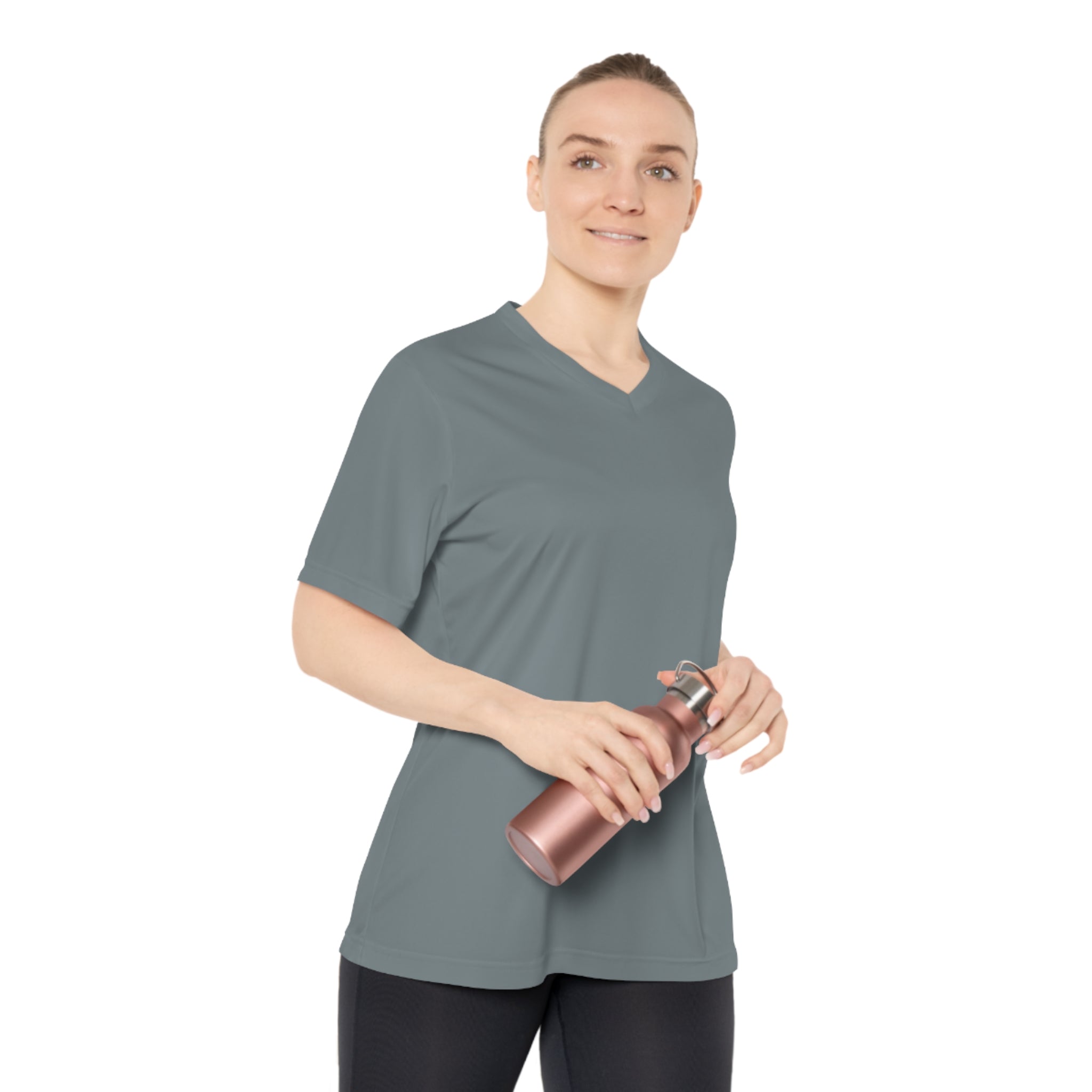002 Pickleball Women's Performance V-Neck T-Shirt, Athletic Tee, Workout Top, Fitness Wear, Casual Sports Shirt, Activewear
