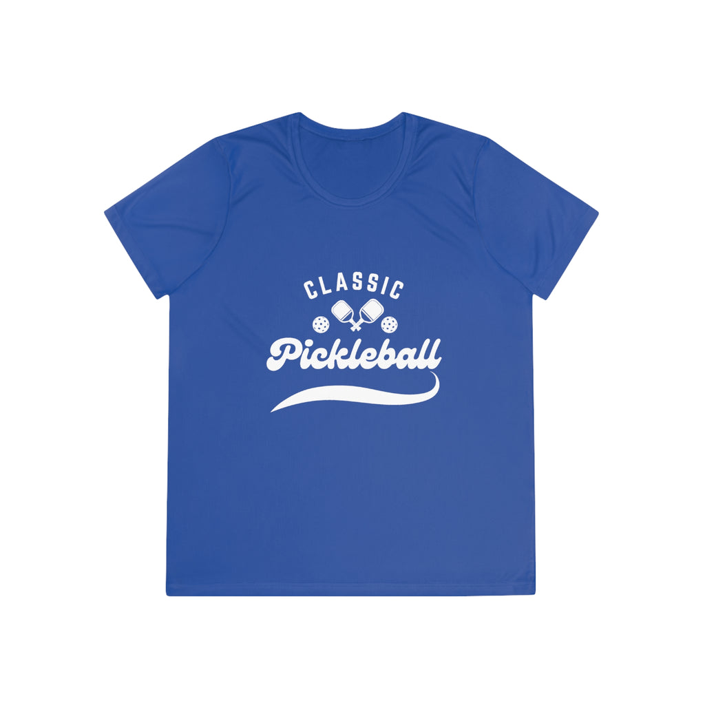 Women's Moisture Wicking Performance Classic Pickleball T-Shirt | Lightweight Activewear | Gift for Players & Friends