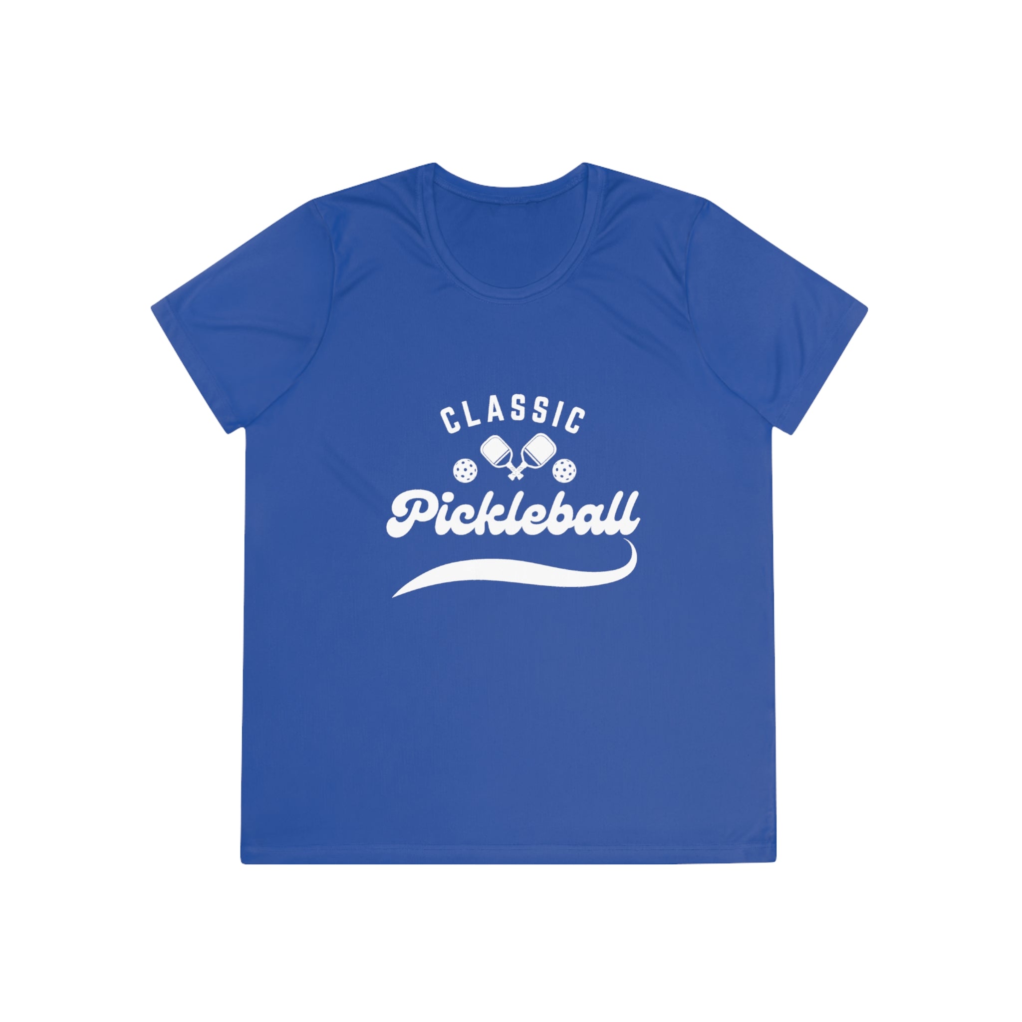 Women's Moisture Wicking Performance Classic Pickleball T-Shirt | Lightweight Activewear | Gift for Players & Friends
