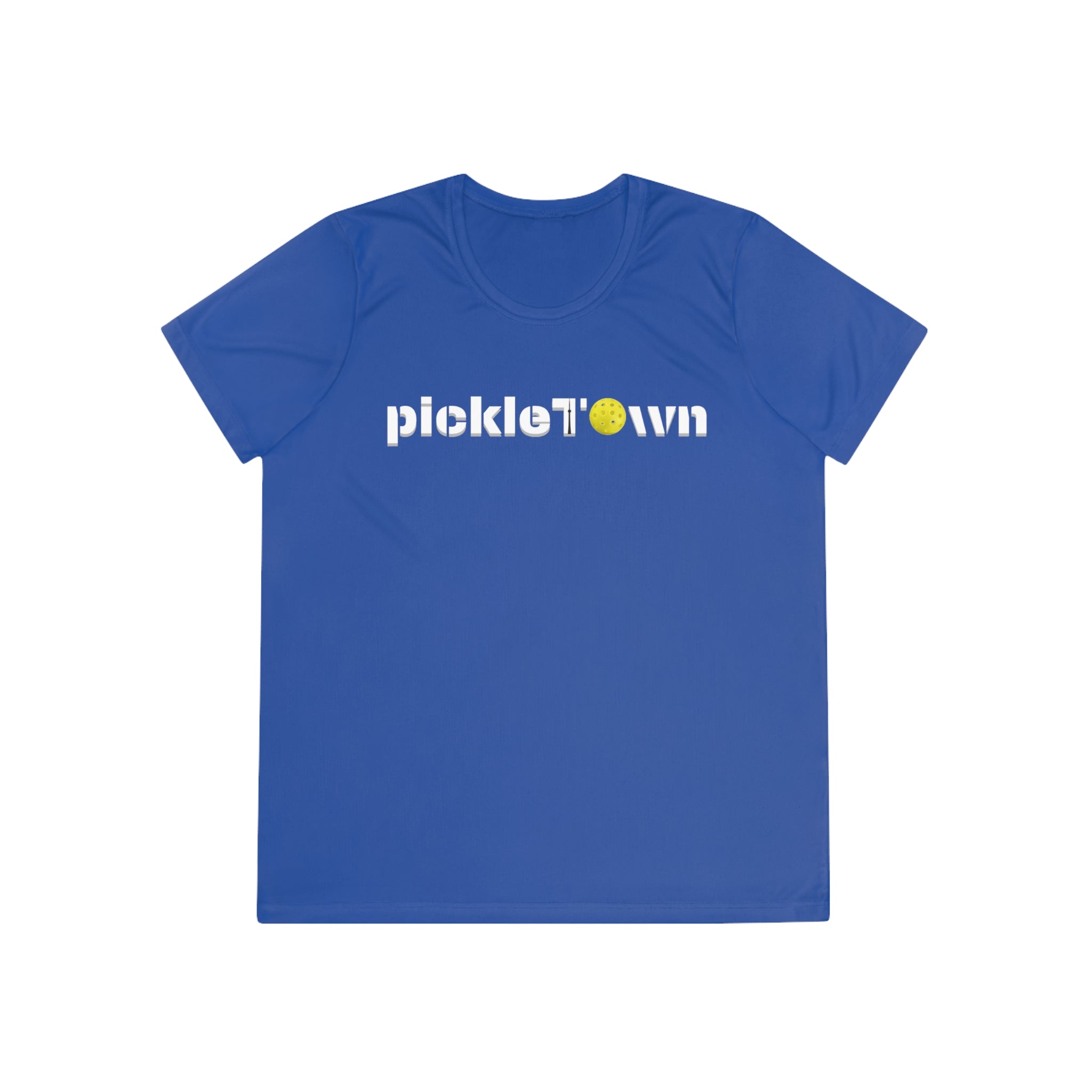 PickleTOwn T-Shirt - Toronto 6ix City Pride Pickleball Tee | CN Tower Sport Apparel Gift Women's Moisture Wicking Shirt