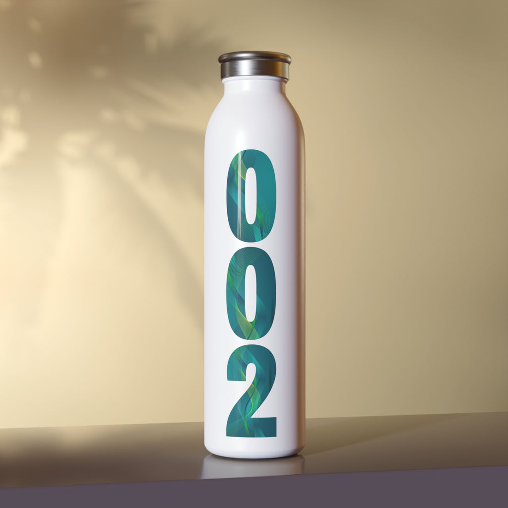 Stainless Steel 002 Pickleball GameStart Green Hydration Bottle | BPA-Free, Leak-Proof, 20oz Sports Bottle | Gift for Players