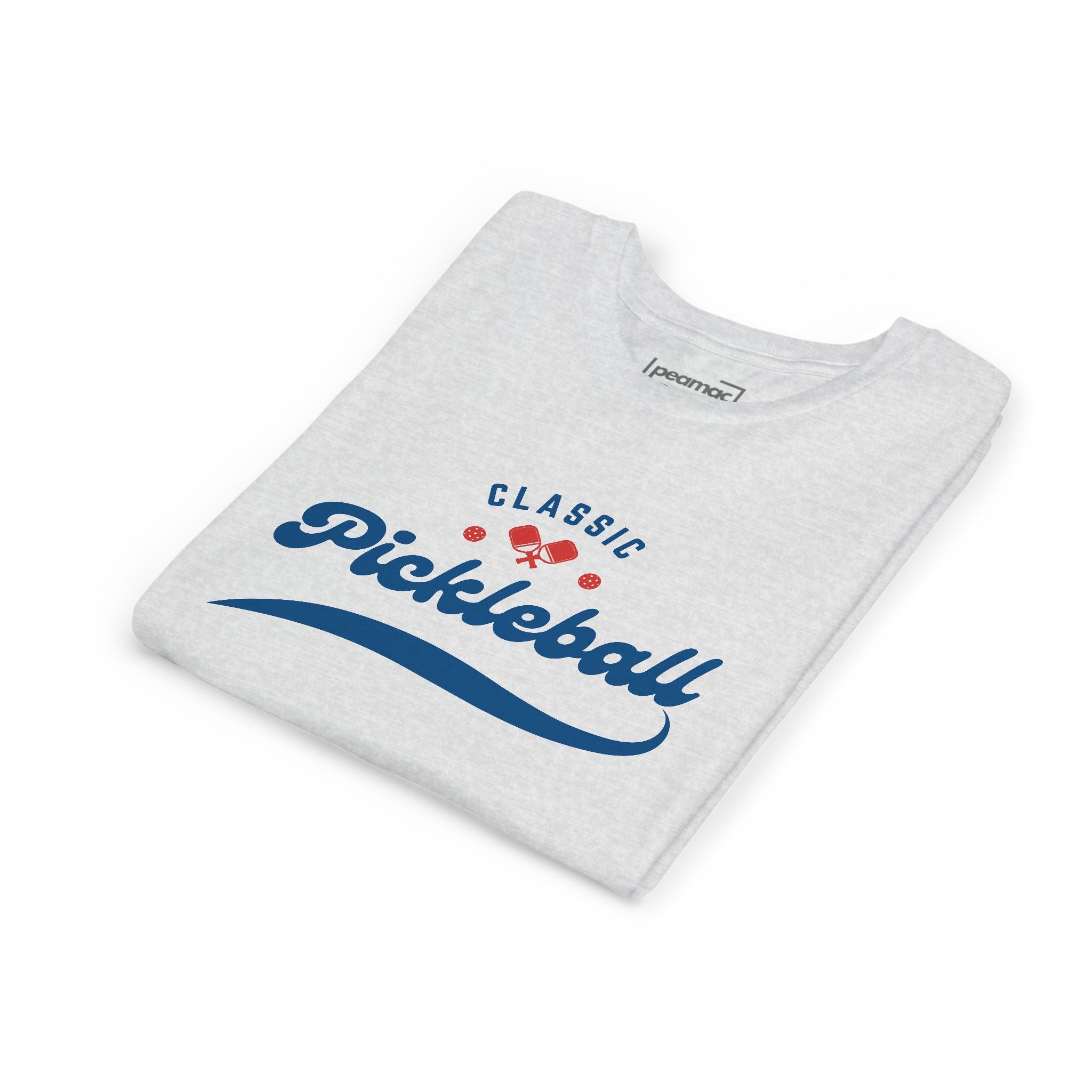 Youth Retro Classic Pickleball T-Shirt | Kids Sports Tee for Boys & Girls | Soft & Comfy