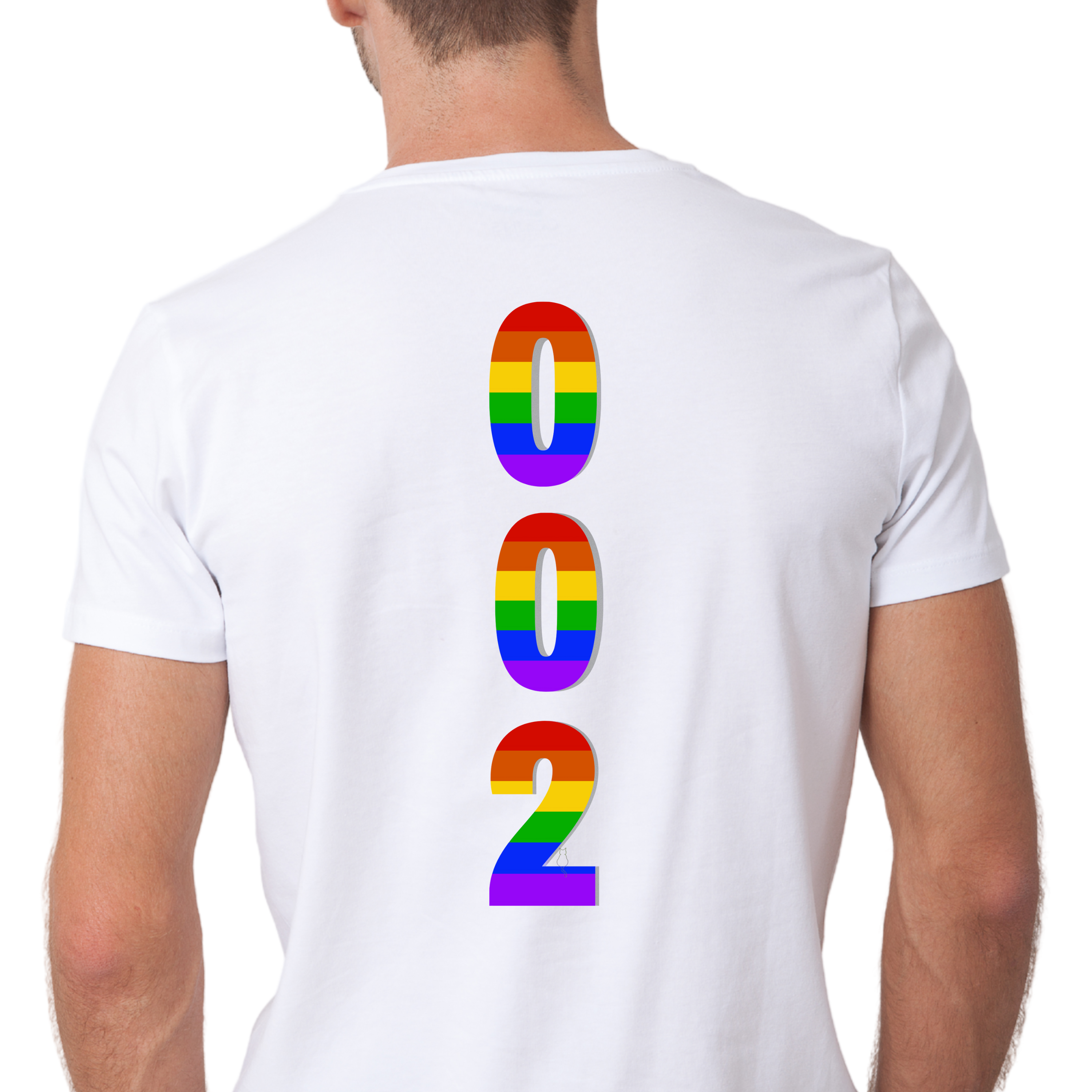 002 Rainbow Pickleball Pride T-Shirt  | Moisture Wicking Performance Tee | LGBTQ2 Edition | Gift for Men & Women