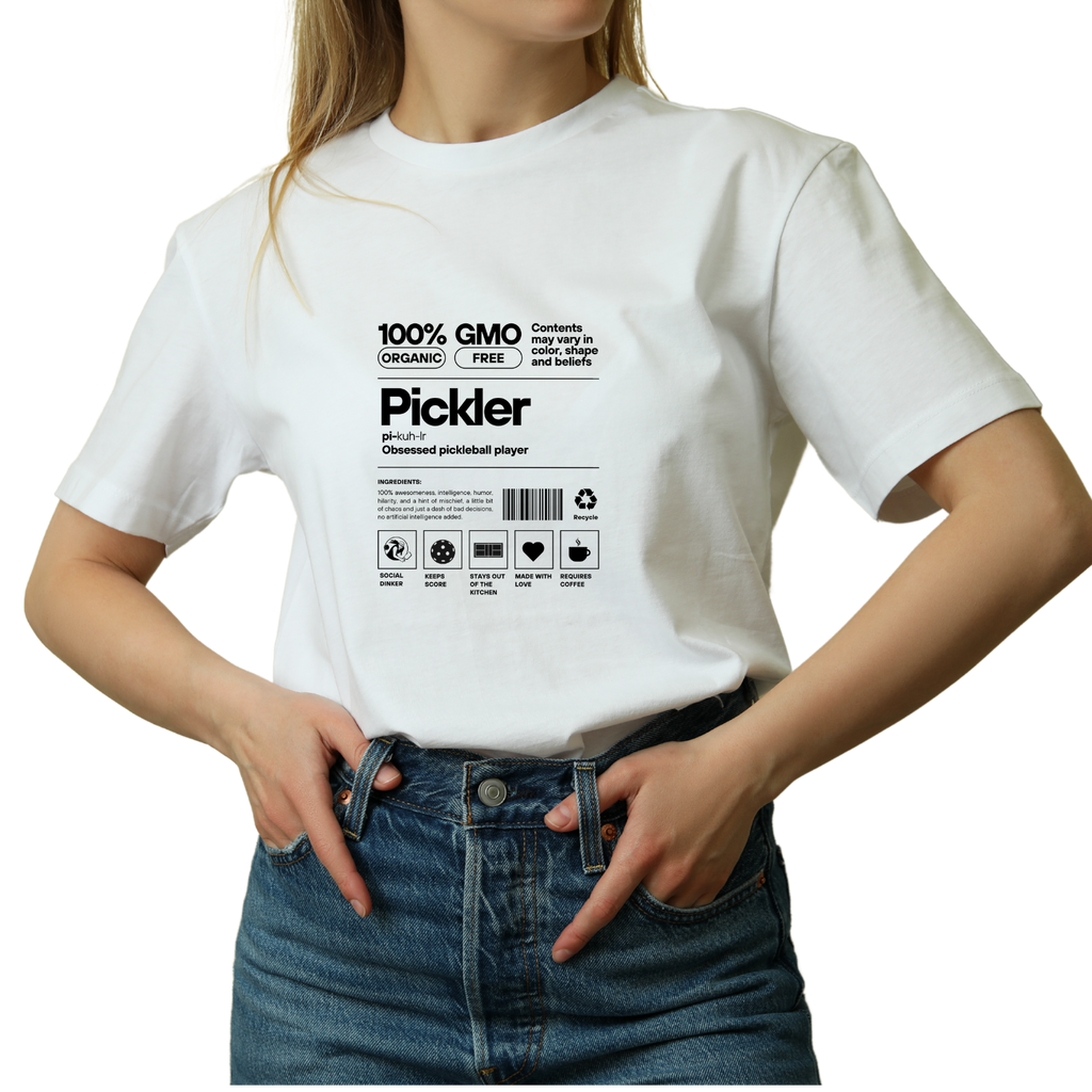 Moisture Wicking Performance Pickleball Tee | Pickler Funny Definitions | Relaxed Fit T-Shirt | Lightweight Activewear