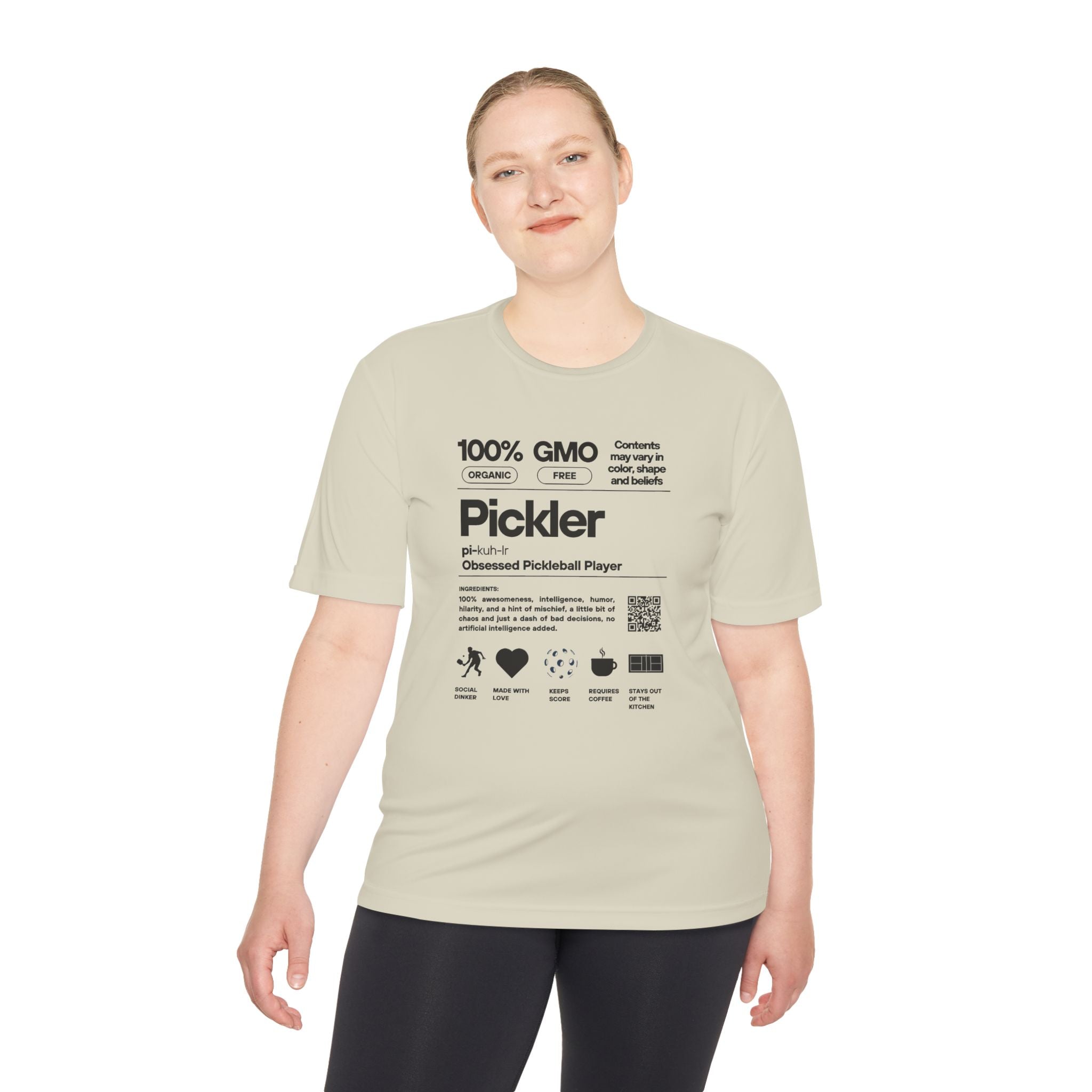 Moisture Wicking Performance Pickleball Tee | Pickler Funny Definitions | Relaxed Fit T-Shirt | Lightweight Activewear