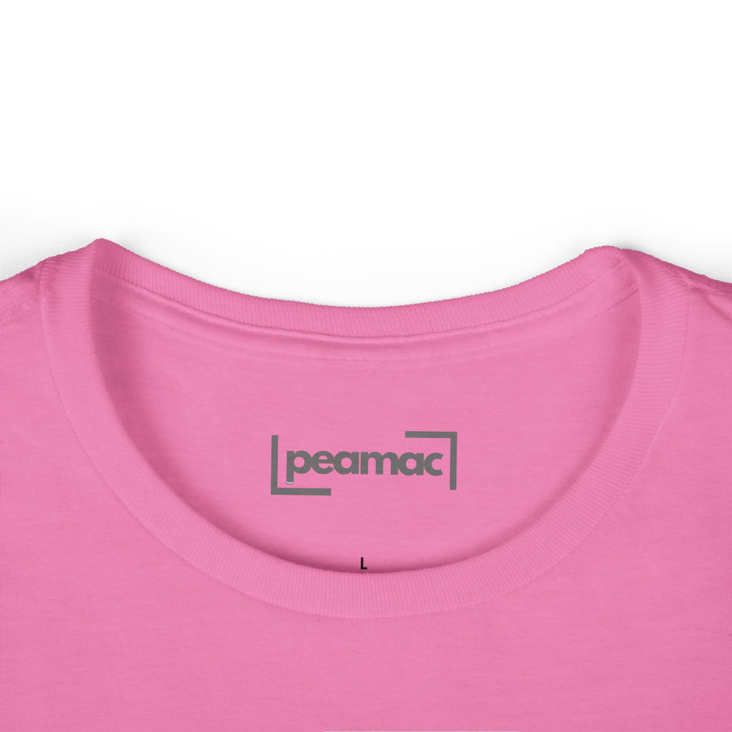 Women's Dynamic Pickleball Action Tee | Semi-fitted Soft & Comfy Cotton T-shirt | Gift for Player