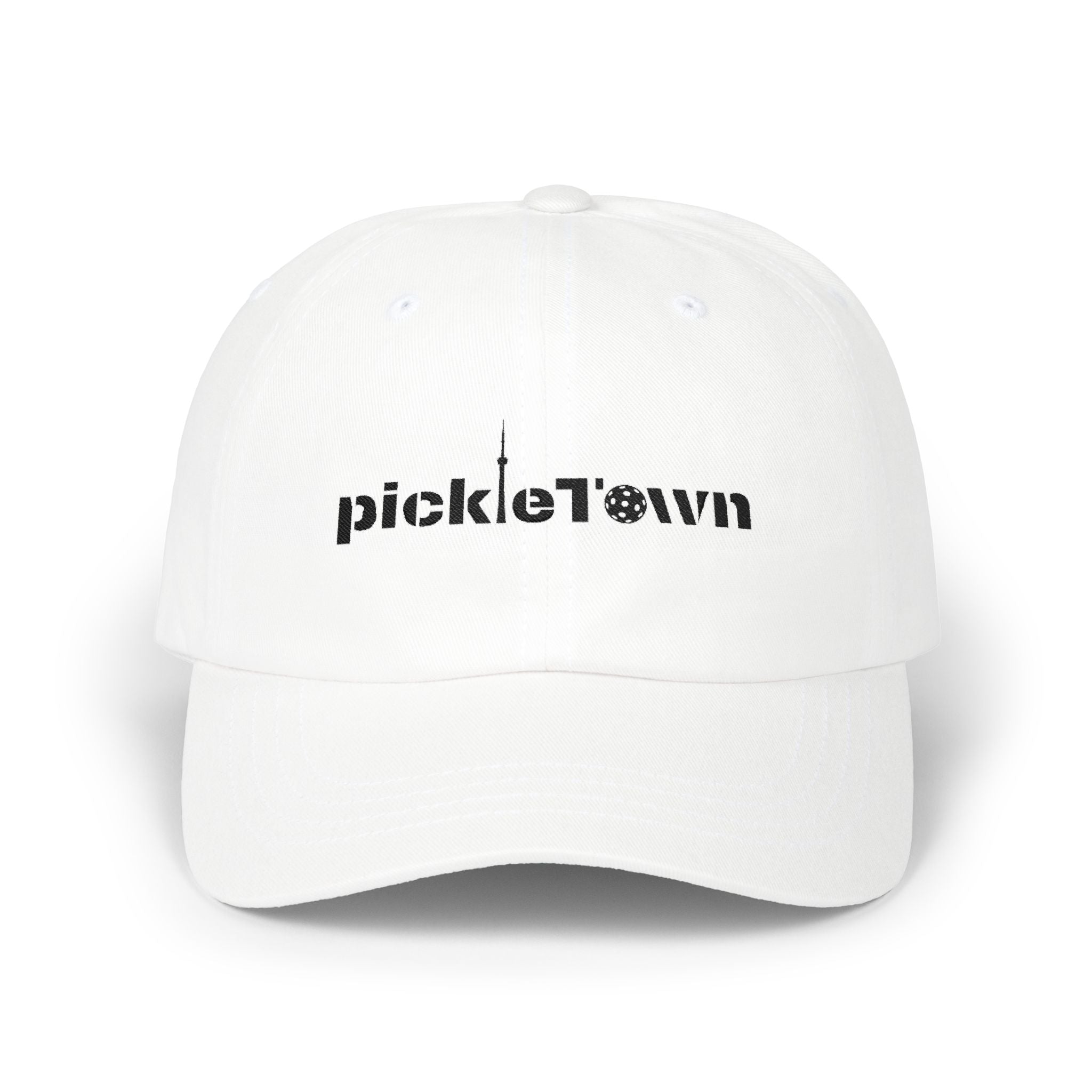 Embroidered PickleTOwn (Toronto) Classic Baseball Hat - 4 Colours Pickleball Cap
