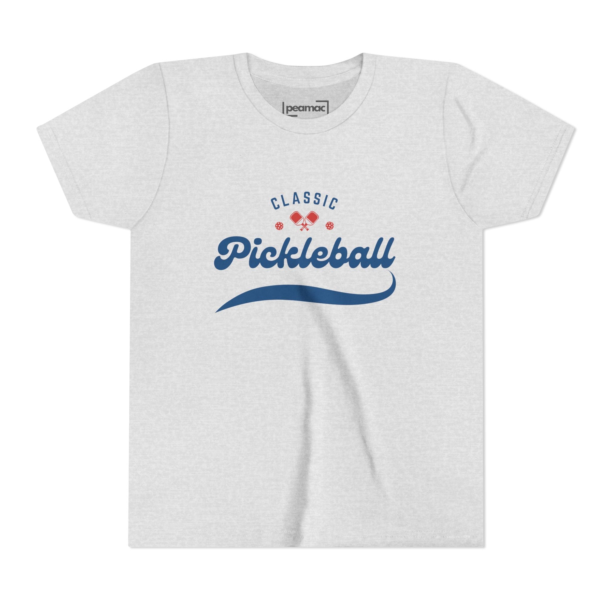 Youth Retro Classic Pickleball T-Shirt | Kids Sports Tee for Boys & Girls | Soft & Comfy