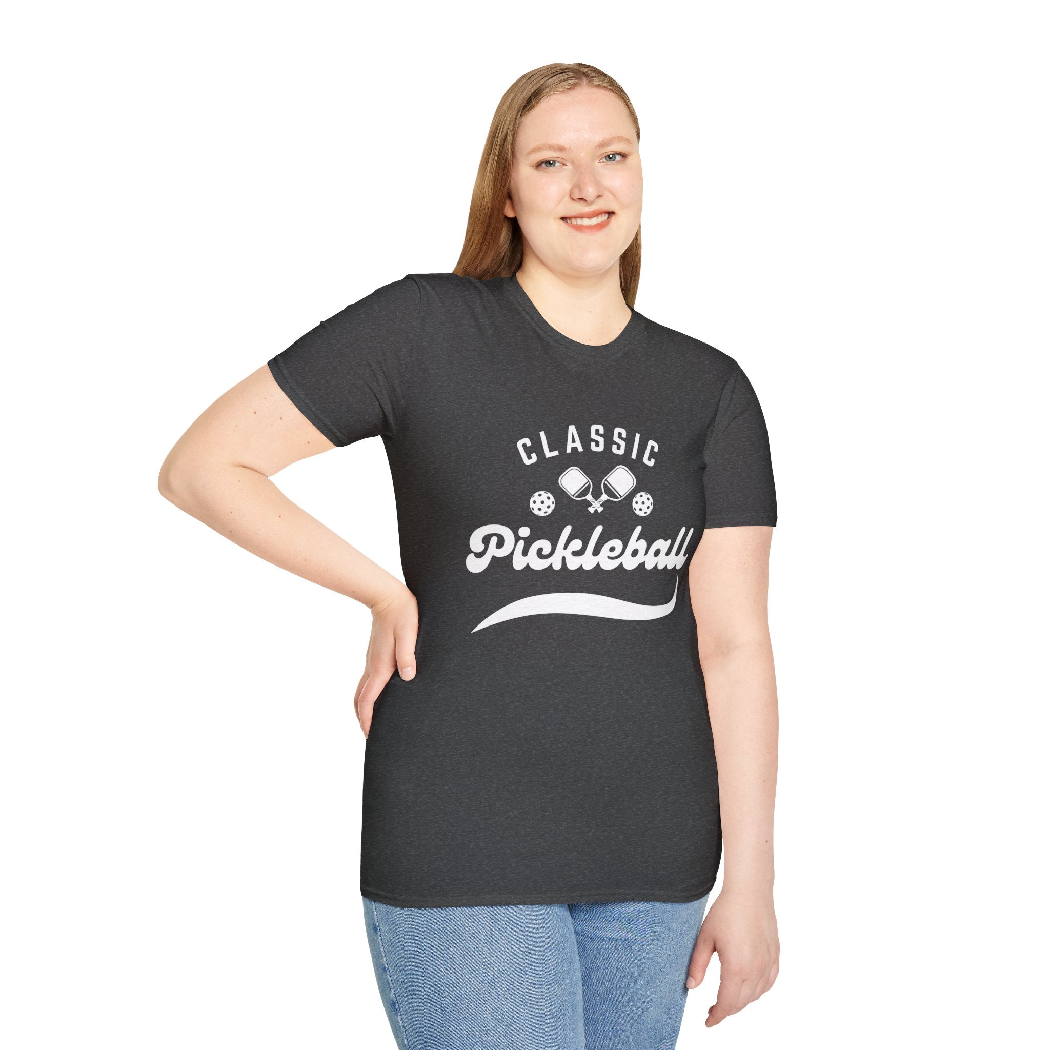 Classic Pickleball Unisex T-shirt | Relaxed Fit, Soft & Comfy Tee | Lightweight Activewear | Player Gift