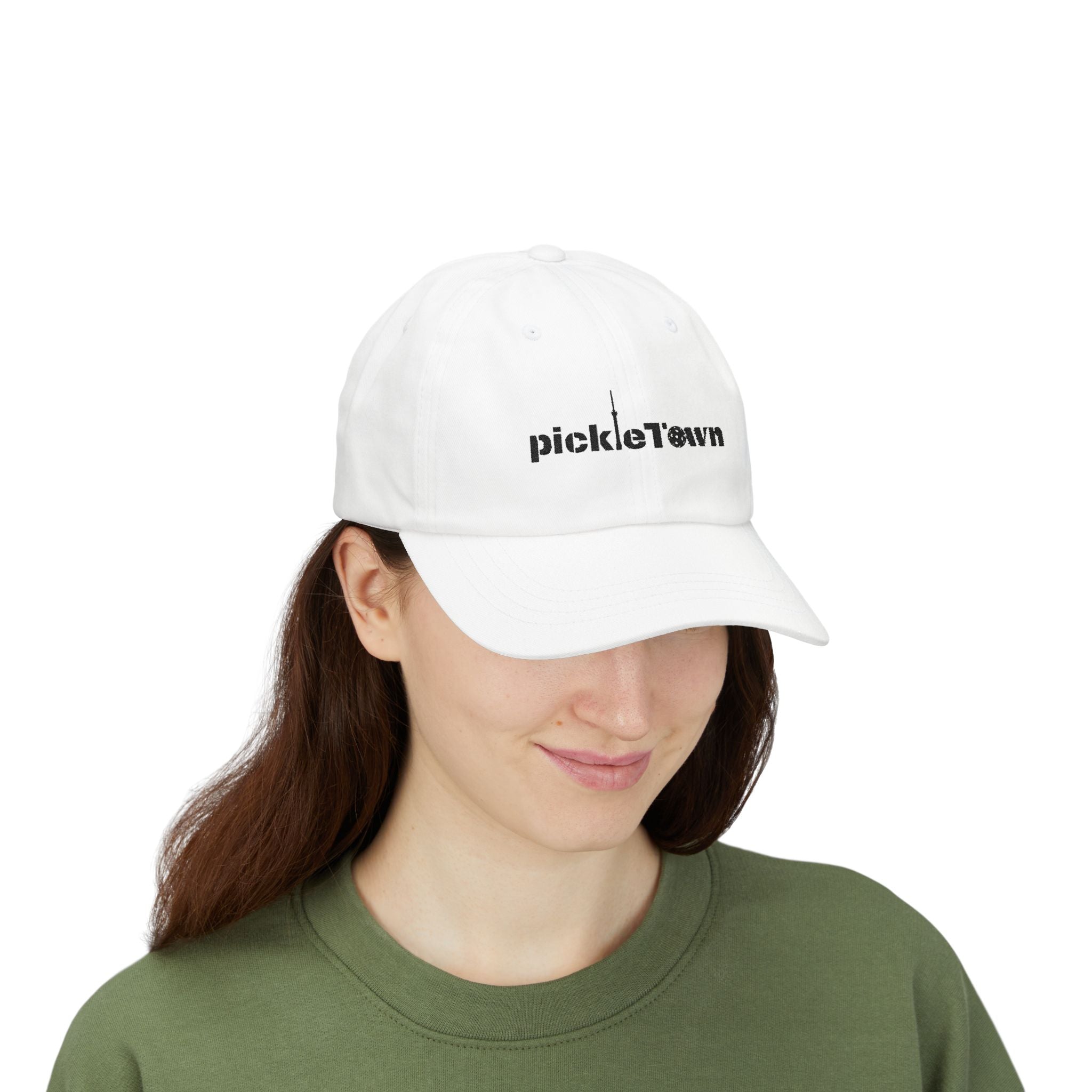 Embroidered PickleTOwn (Toronto) Classic Baseball Hat - 4 Colours Pickleball Cap
