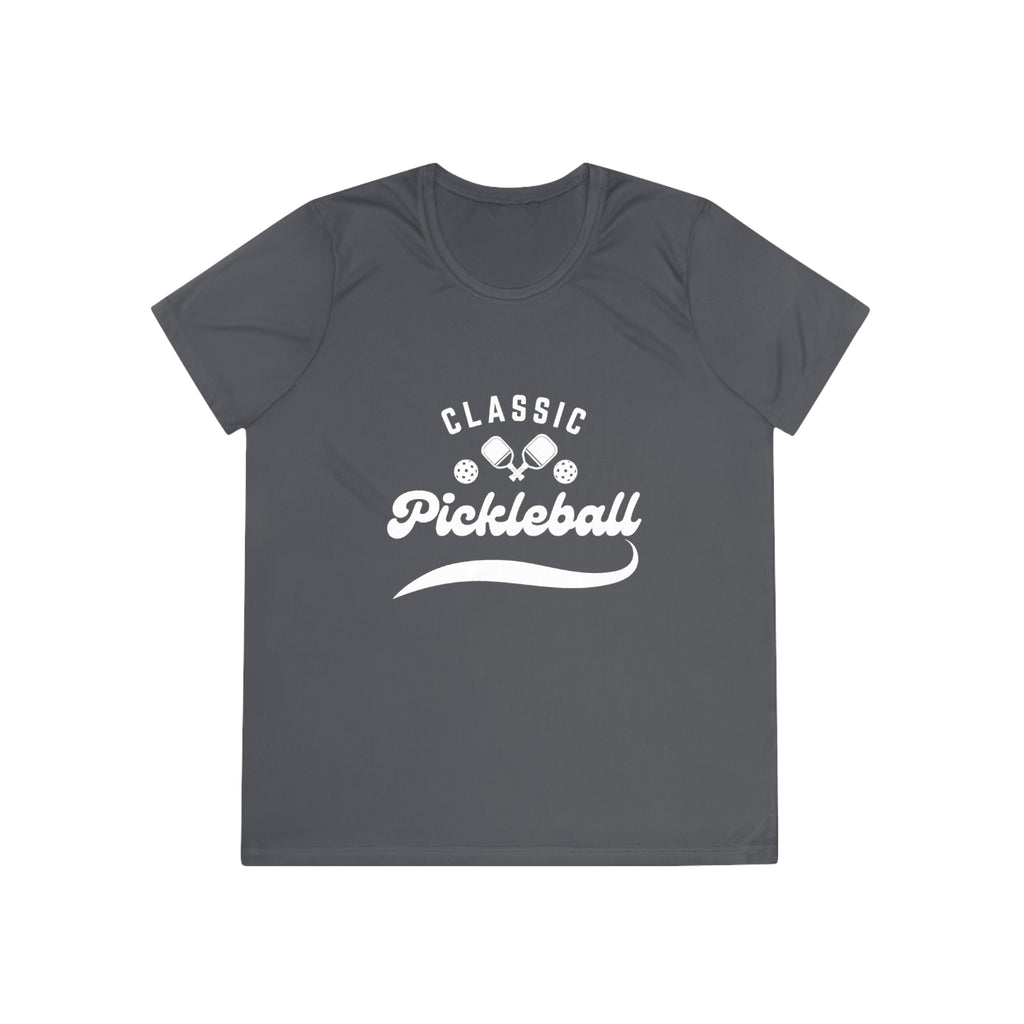 Women's Moisture Wicking Performance Classic Pickleball T-Shirt | Lightweight Activewear | Gift for Players & Friends