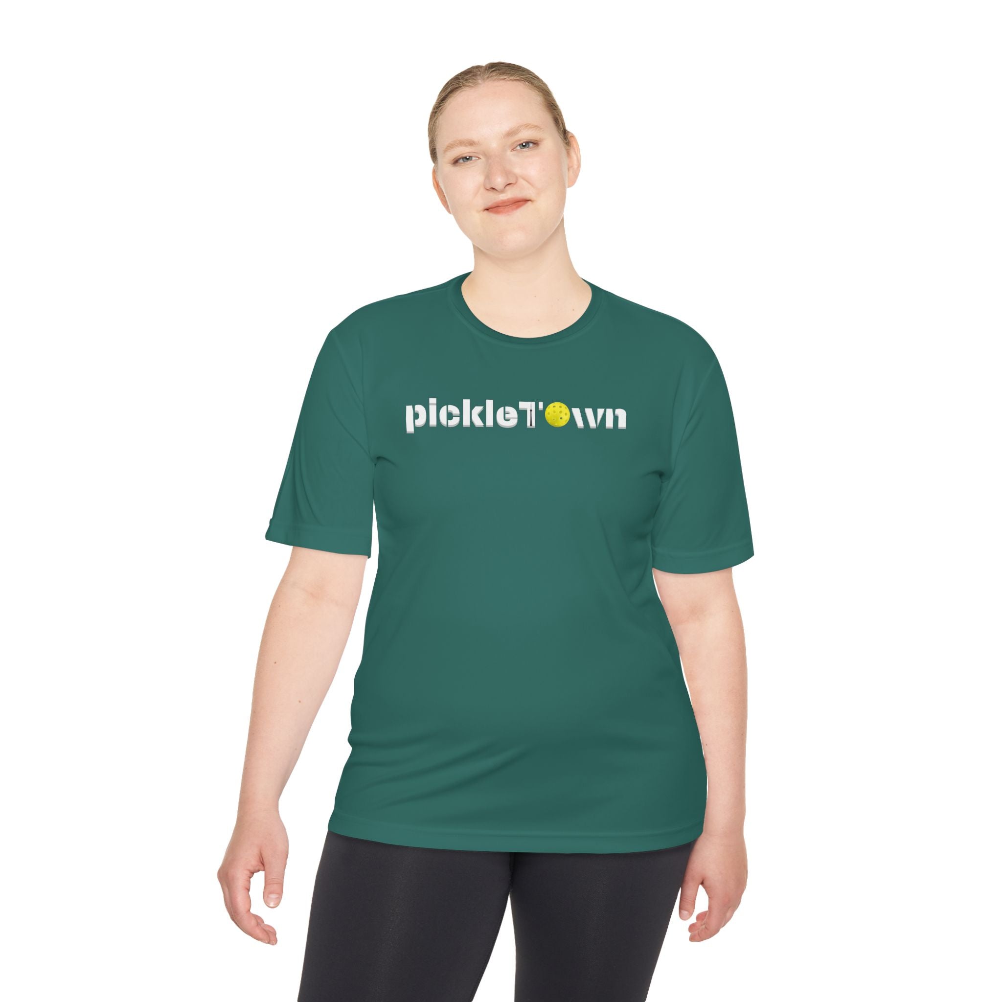 PickleTOwn T-Shirt: Toronto 6ix Pickleball Tee with CN Tower Design | Men's & Women's City Pride Sport Shirt l Cotton Tee