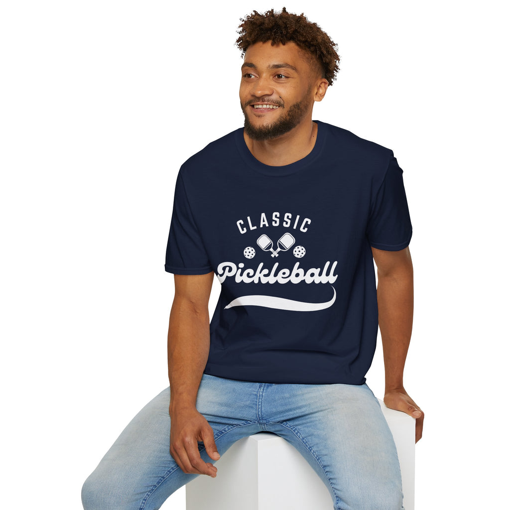 Classic Pickleball Unisex T-shirt | Relaxed Fit, Soft & Comfy Tee | Lightweight Activewear | Player Gift