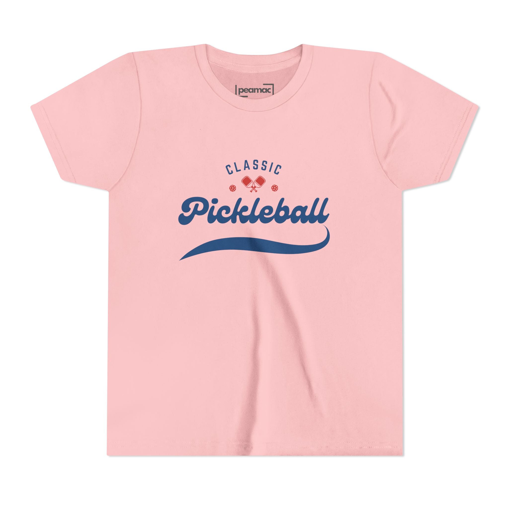 Youth Retro Classic Pickleball T-Shirt | Kids Sports Tee for Boys & Girls | Soft & Comfy