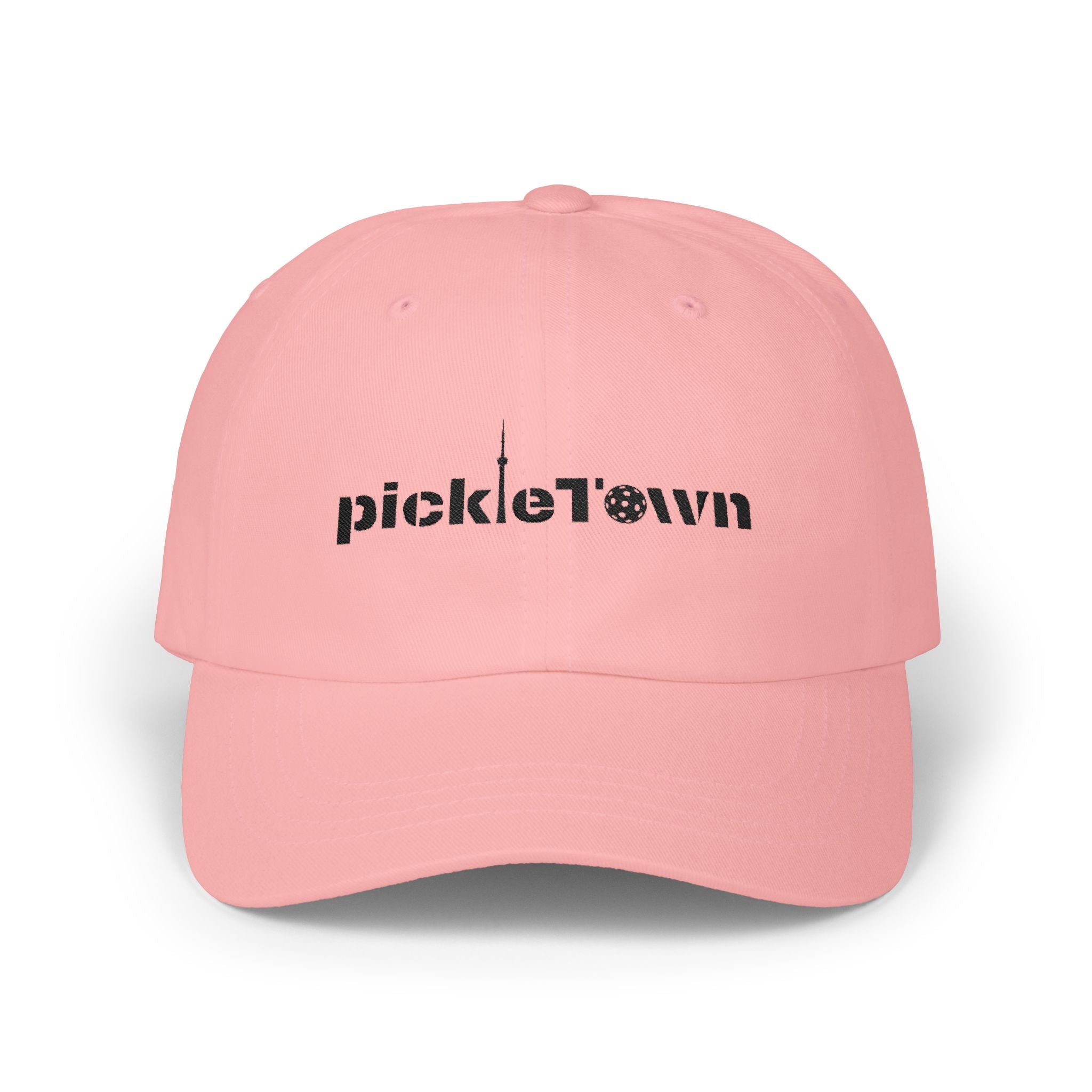 Embroidered PickleTOwn (Toronto) Classic Baseball Hat - 4 Colours Pickleball Cap