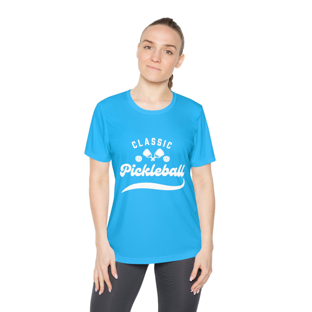 Women's Moisture Wicking Performance Classic Pickleball T-Shirt | Lightweight Activewear | Gift for Players & Friends