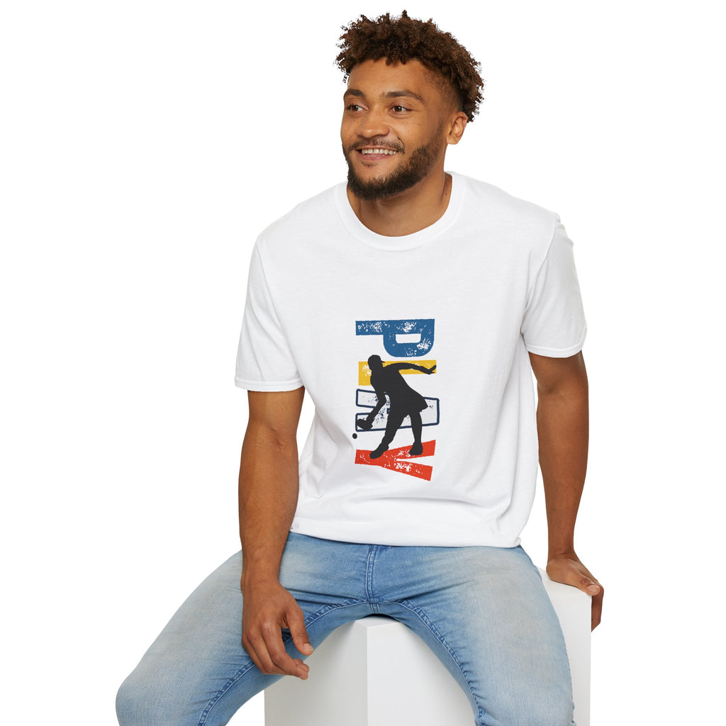 Relaxed Fit | Play Pickleball Women's T-shirt | Dynamic Female Action Softstyle T-Shirt | Player Gift