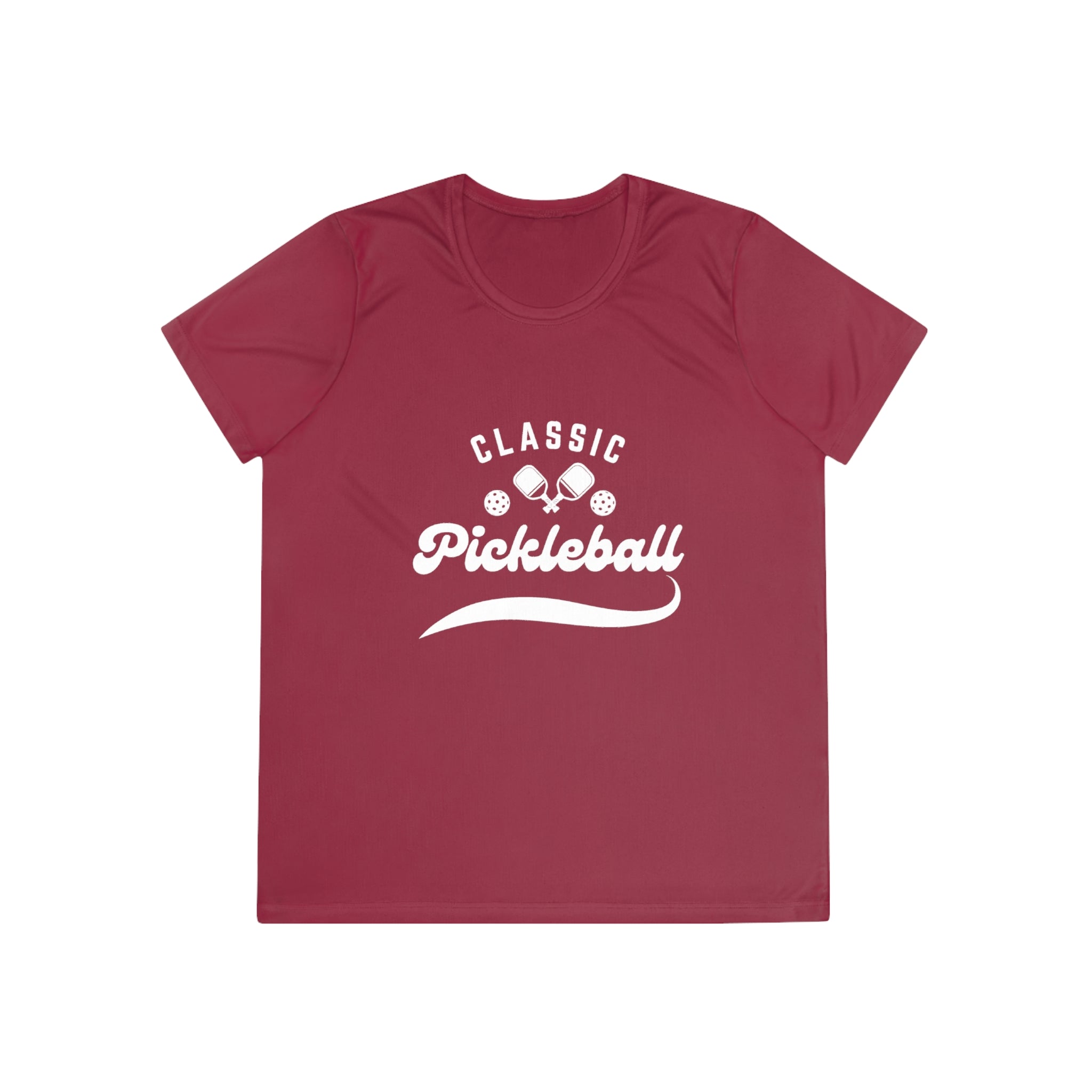 Women's Moisture Wicking Performance Classic Pickleball T-Shirt | Lightweight Activewear | Gift for Players & Friends