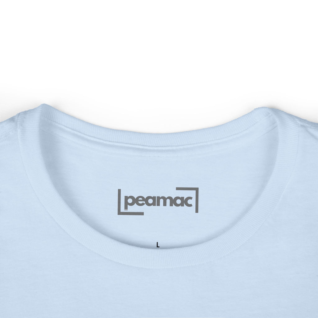 Women's Dynamic Pickleball Action Tee | Semi-fitted Soft & Comfy Cotton T-shirt | Gift for Player